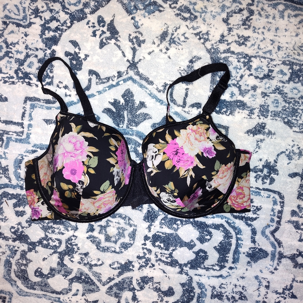 Torrid skull full figure bra 40DD